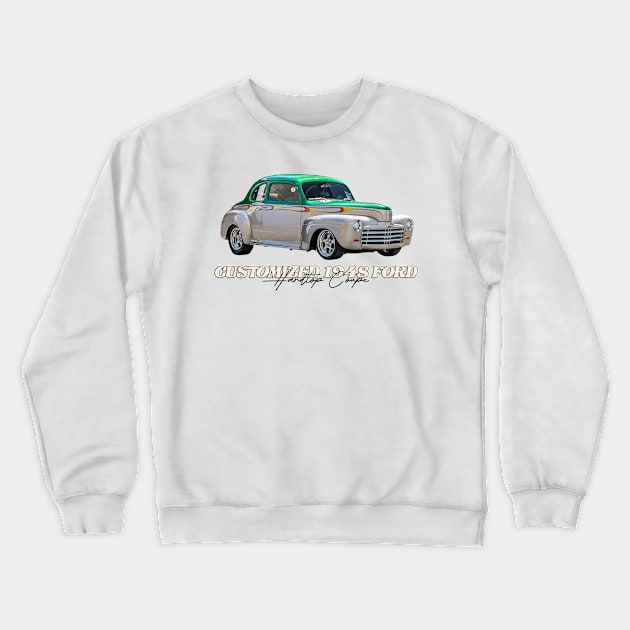 Customized 1948 Ford Hardtop Coupe Crewneck Sweatshirt by Gestalt Imagery